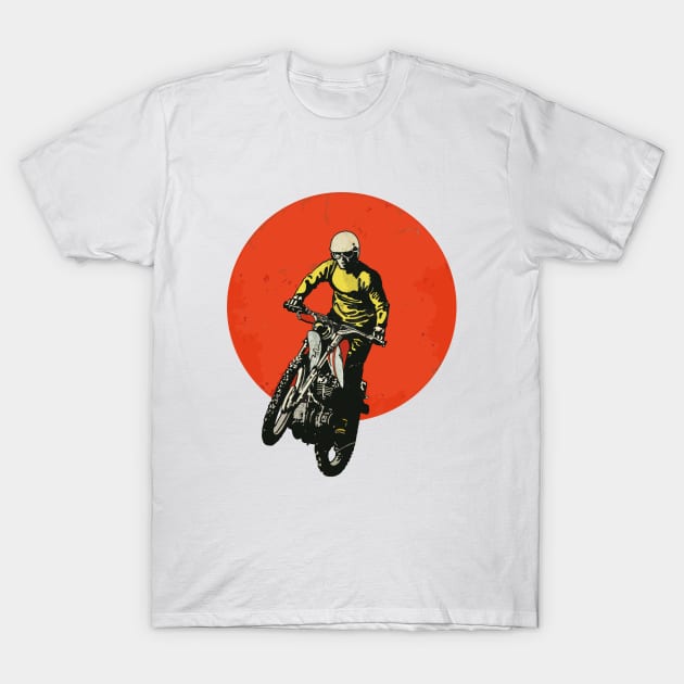 TL125 Biker T-Shirt by HondaTL125